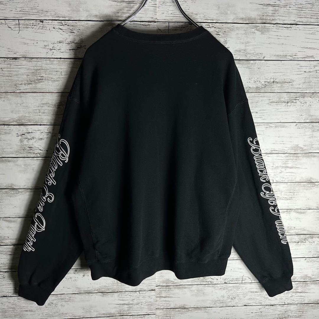 【CYBER RUI 着用モデル】ブラックアイパッチ 刺繍センターロゴ 袖ロゴ 画像6