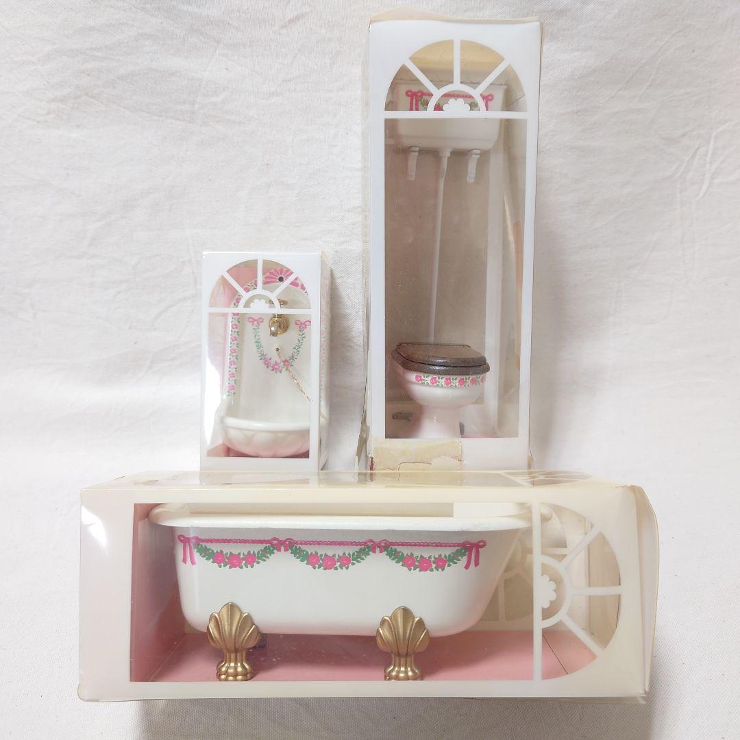 アンティーク風バストイレ 洗面セット ボードヘニッヒ ドールハウス ミニチュア