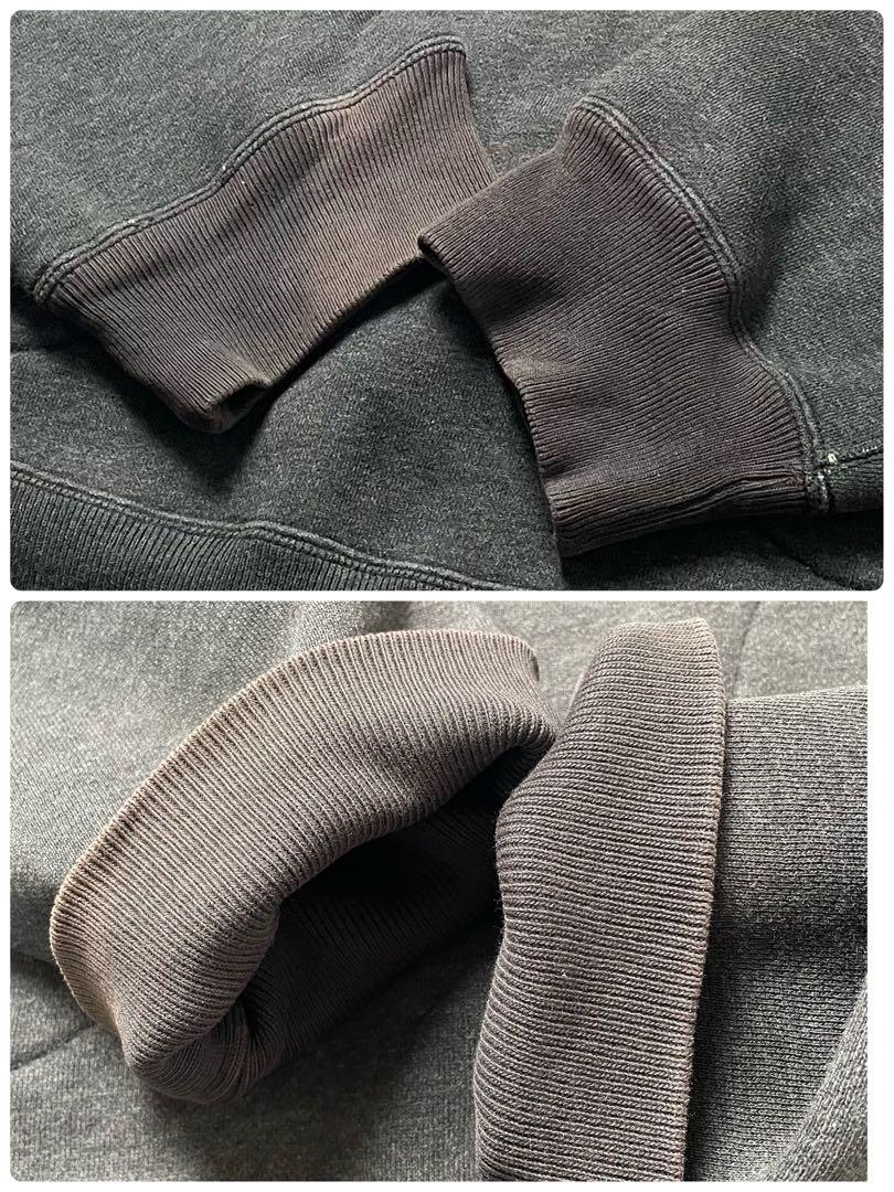 RRL 三ツ星タグ プルオーバー スウェット ダークグレー XL