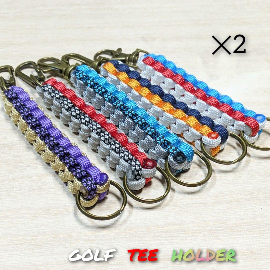 ゴルフティーホルダー 5セット 10本