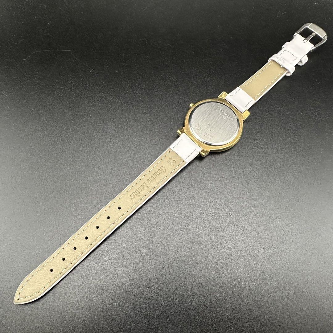 極美品✨　Dior　時計　バングル　CD ロゴ　シンプル　ゴールド　504