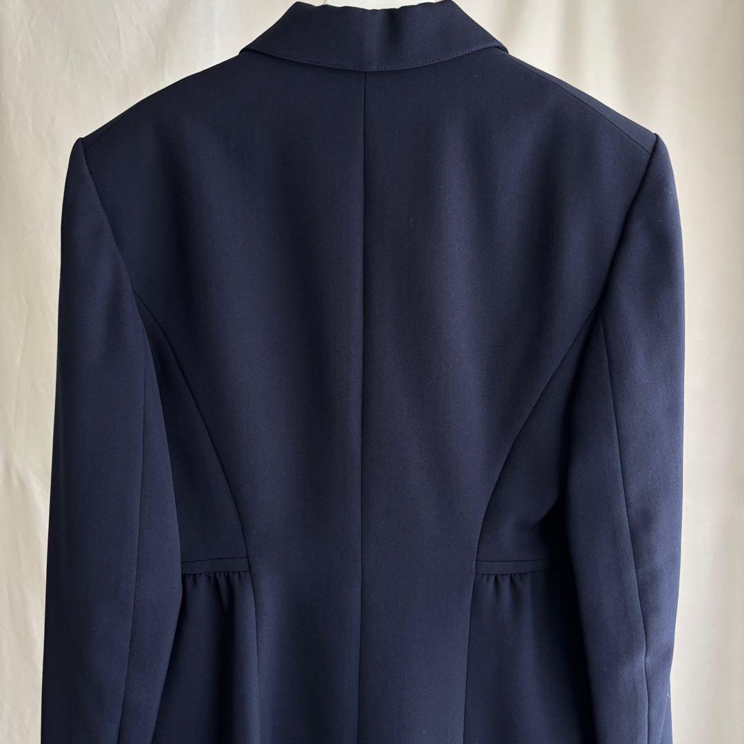 ALAIA ネイビー テーラードジャケット 38 ヴィンテージ