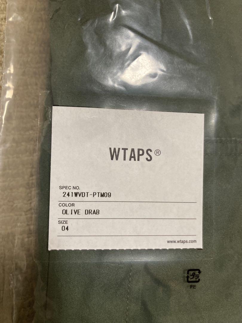 パンツ WTAPS 24SS MILT0001 OLIVE DRAB X-LARGE