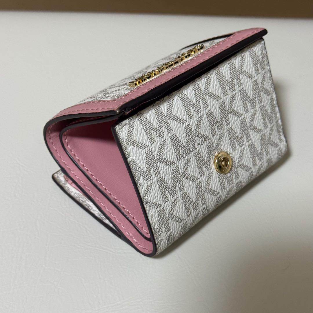 【MICHEAL KORS】マイケルコース ミニ財布 ミニウォレット ピンク