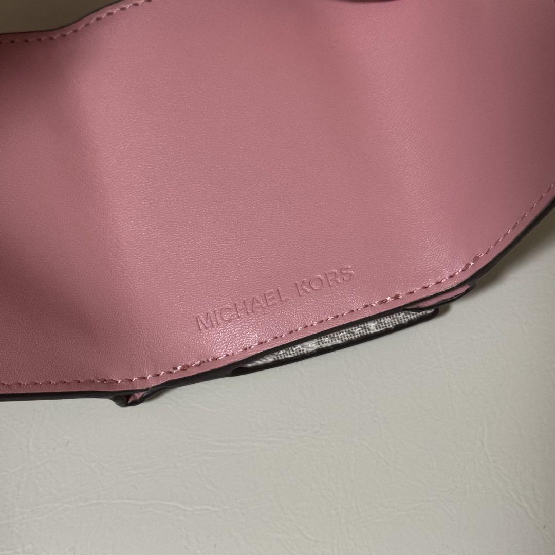 【MICHEAL KORS】マイケルコース ミニ財布 ミニウォレット ピンク