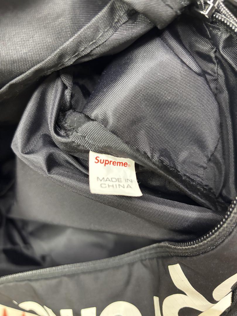 Supreme シュプリームwaistbagウエストバッグ ボディバッグブラック