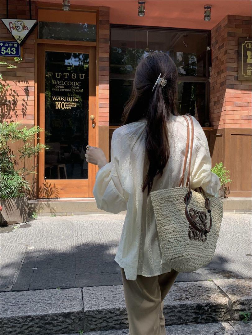 お出かけに最適♡シンプルトップス ゆったり秋コーデ在庫 処