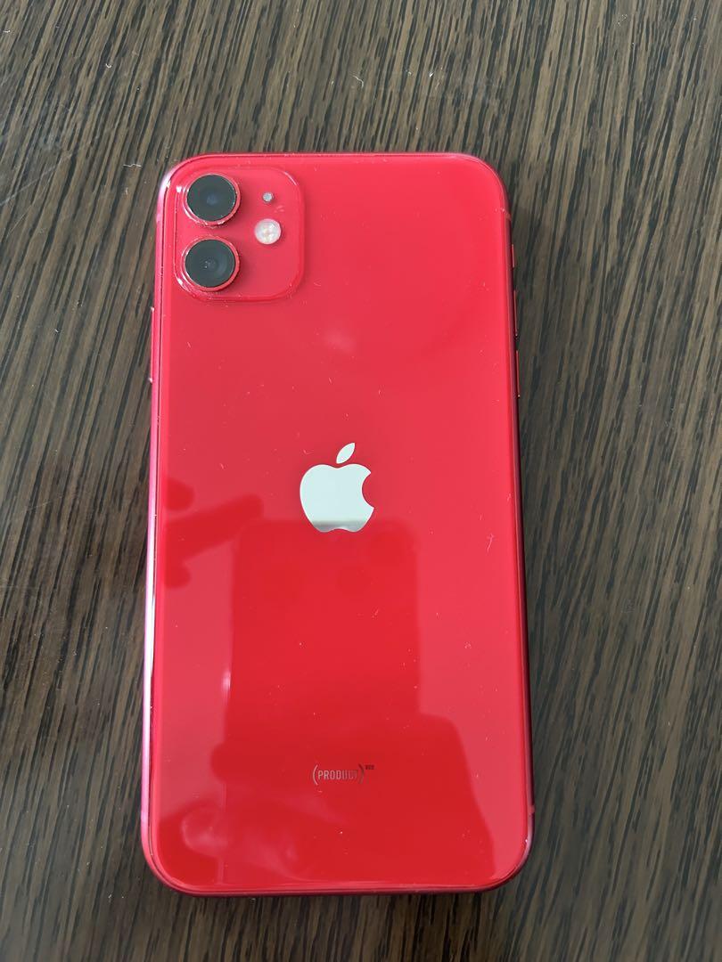 iPhone11 64GB 本体 SIMフリー レッド【美品】