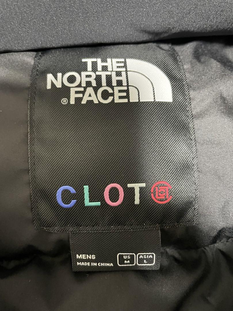 ジャケット・アウター CLOT THE NORTH FACE DOWN JACKET BLACK L