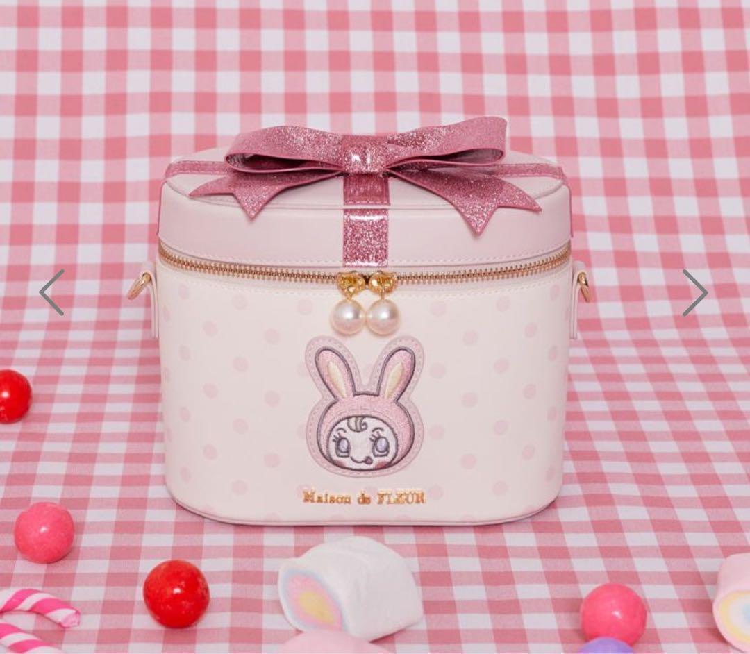 メゾンドフルール ベリエちゃん リボンBOXバッグ メゾピアノ