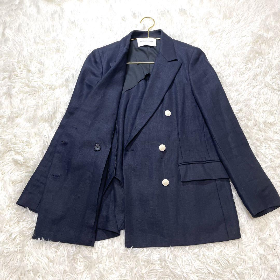 emi様ご購入品 美品 UNITED ARROWS リネン ブレザー