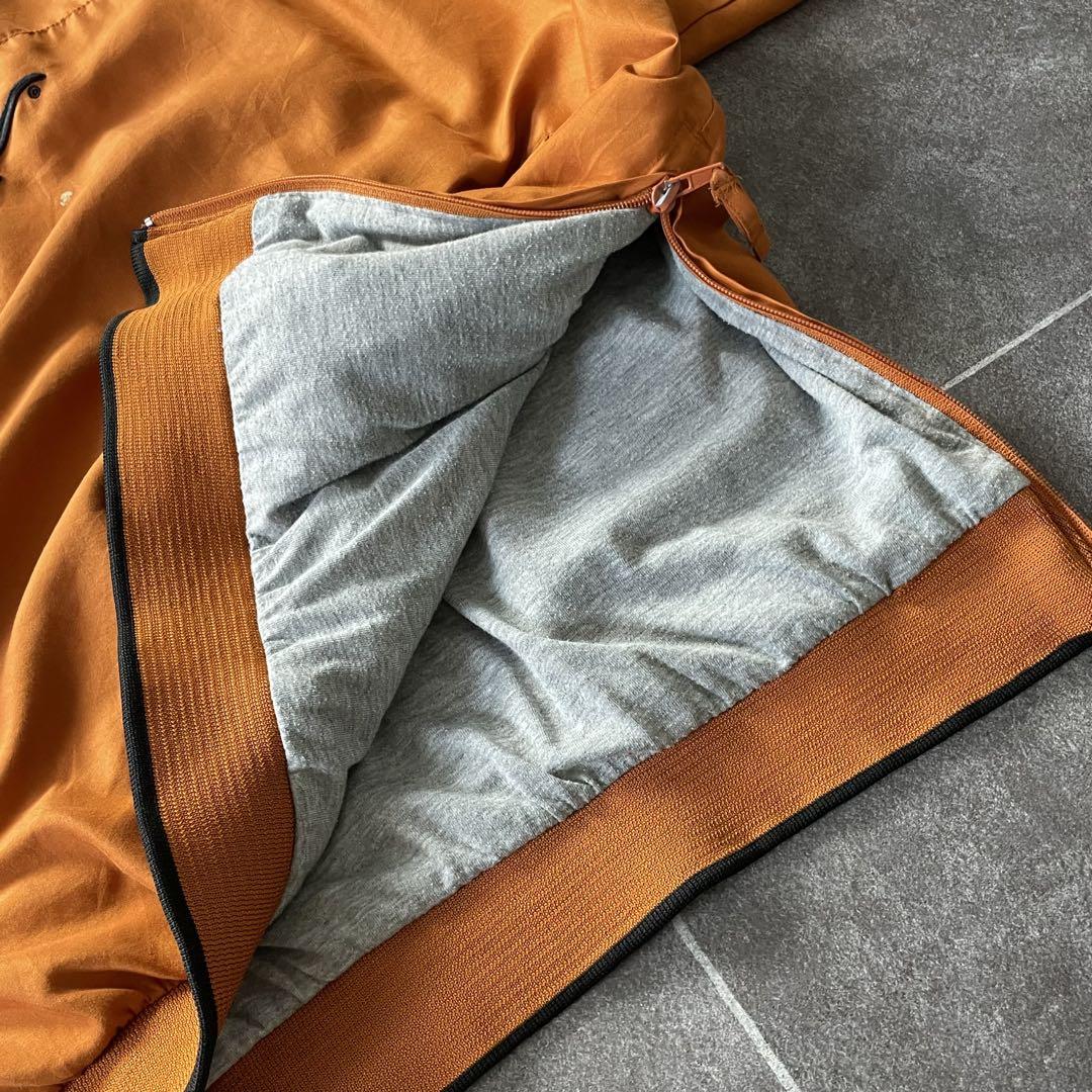 90's GENUINE STUFF Vネック プルオーバー XL サイドZIP