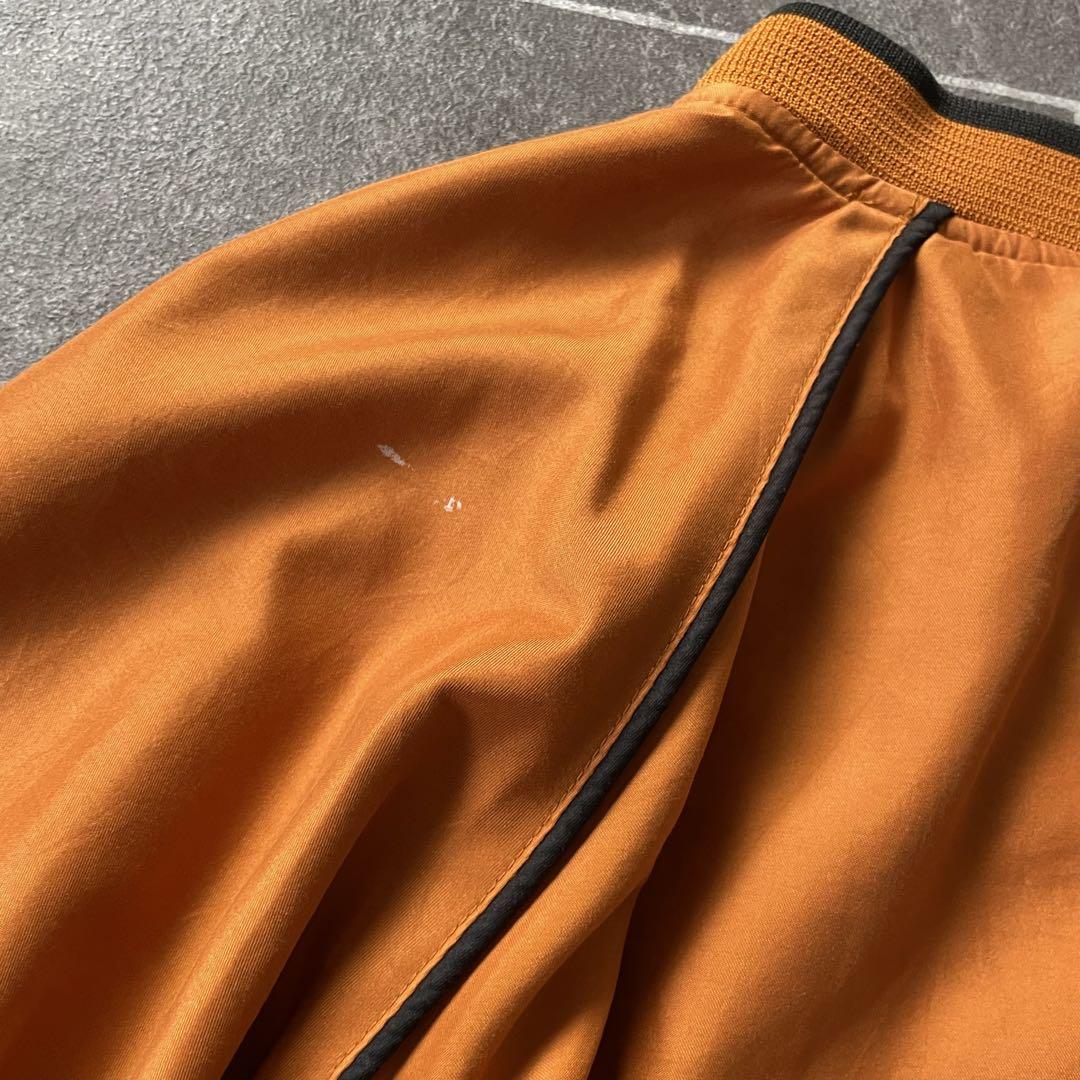90's GENUINE STUFF Vネック プルオーバー XL サイドZIP