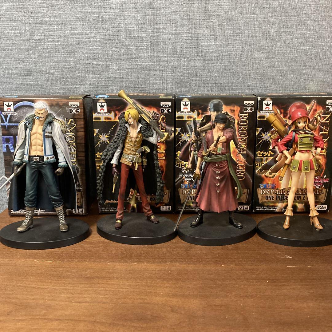 One Piece Film Z Luffy & Zetto DXF Figure set Manfood