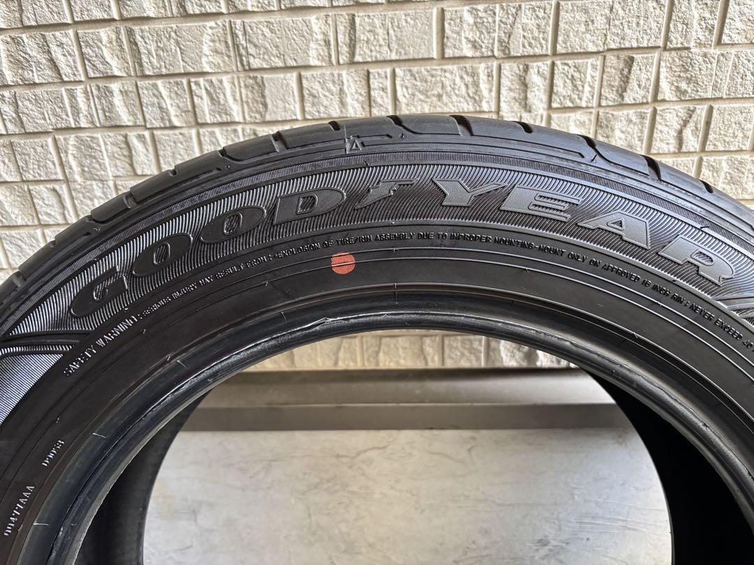 ②【バリ溝・国産】195/60R16 グッドイヤー　イーグルLS