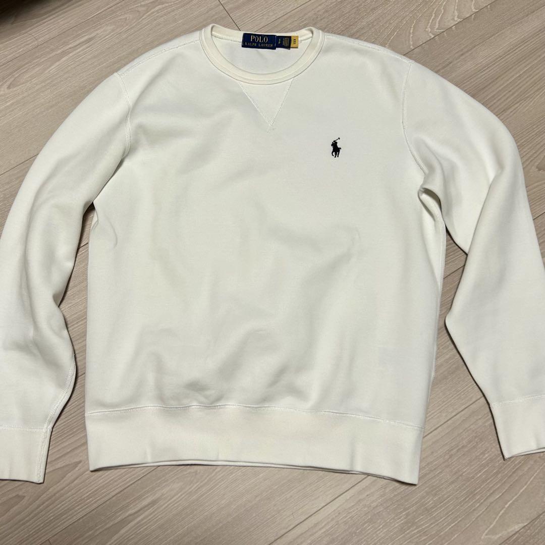 Polo Ralph Lauren ポロラルフローレン　ホワイト トレーナー