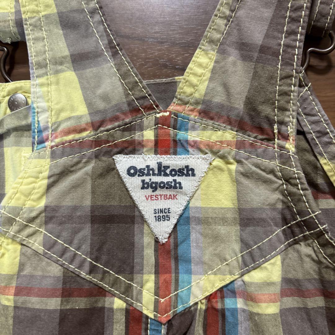 OSHKOSH オシュコシュ オーバーオール ショートオール 80