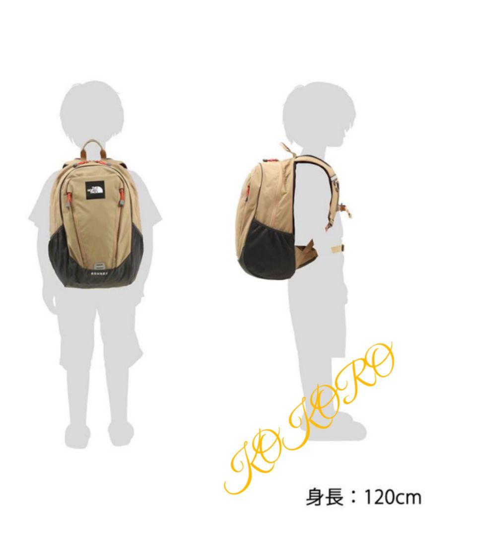 女性も使える 新品 ノースフェイス 22L ラウンディ キッズ K Roundy