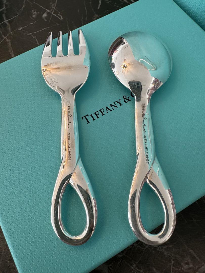 JJ★ティファニー（Tiffany）ベビースプーン&フォークセット