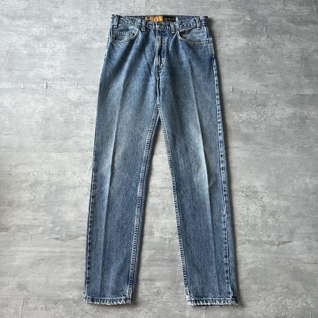 【93年アメリカ製、シルバータブ】リーバイス古着ストレートブルーストリート32