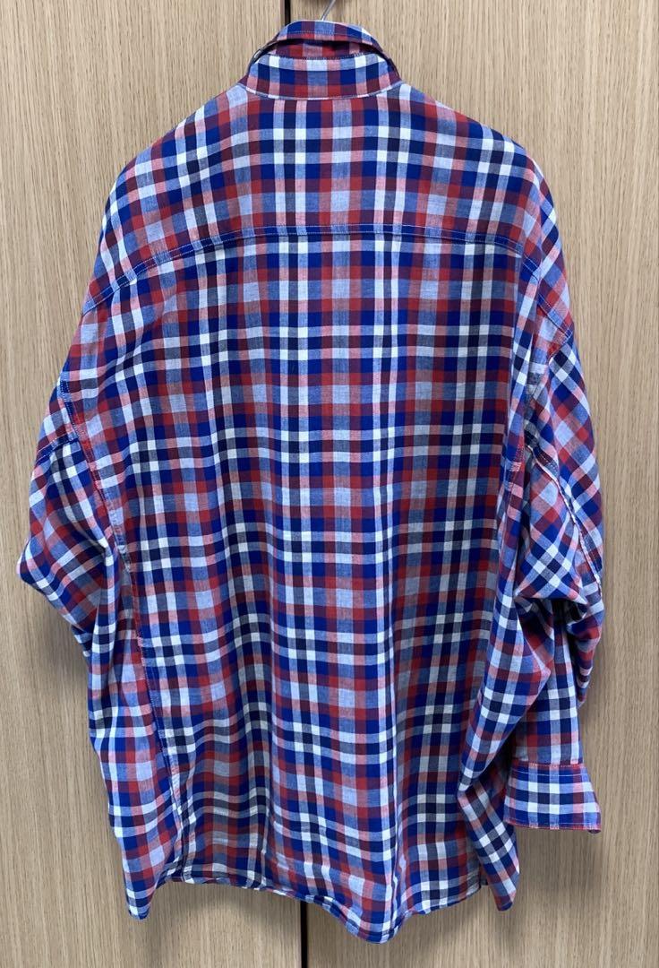 スタニングルアーで購入【R13】綿100%長袖チェックシャツ