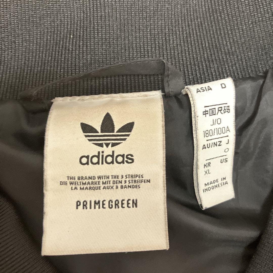 ADIDAS キルティング　トラックジャケット　XL ブラック　松本人志
