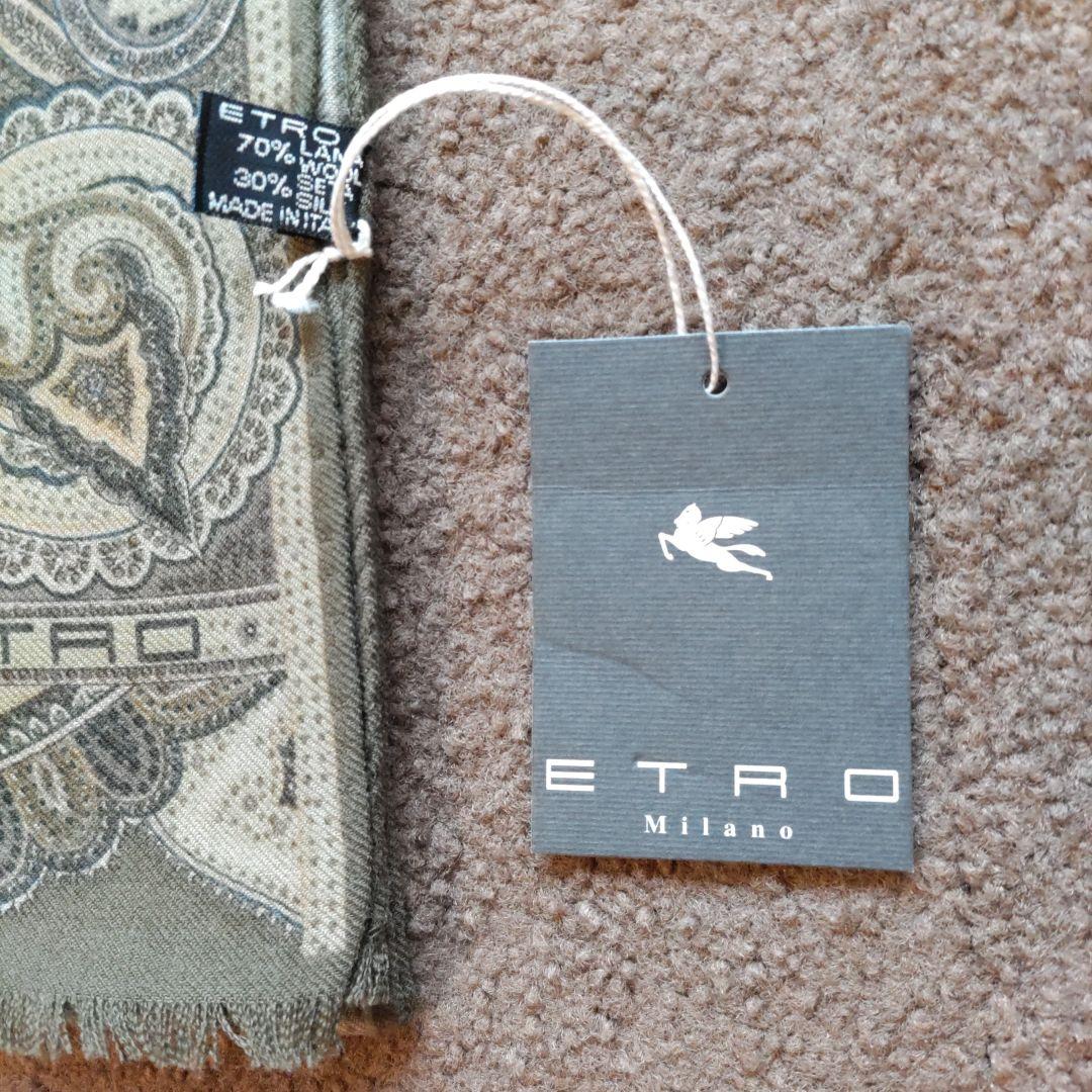 ETRO ペイズリー柄 ストール