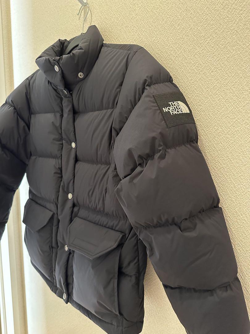 ぺぺ：THE NORTH FACE ブラック ダウンジャケット