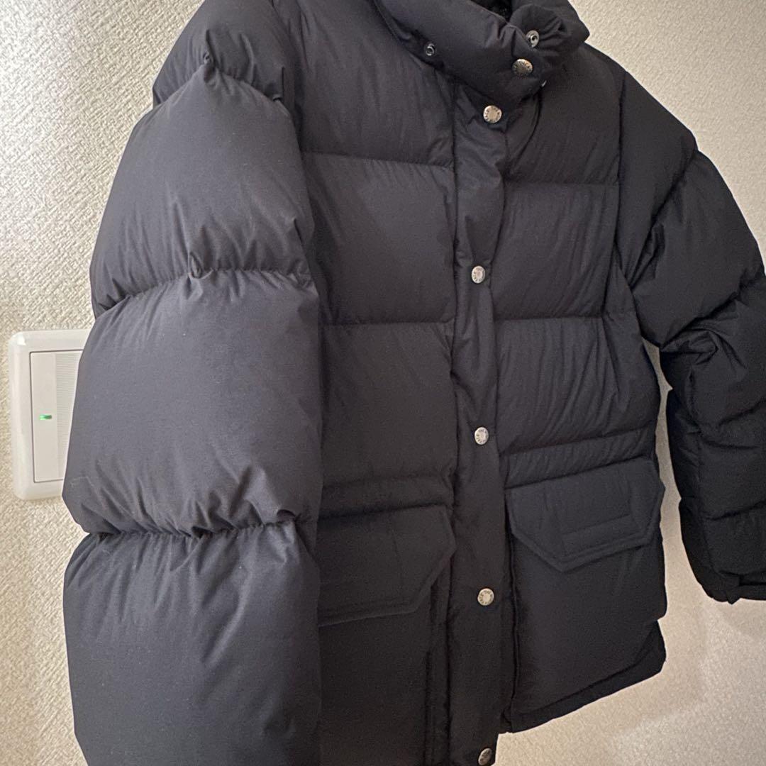 ぺぺ：THE NORTH FACE ブラック ダウンジャケット