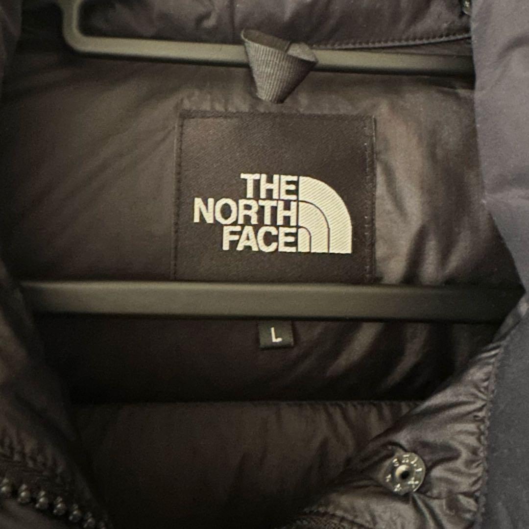 ぺぺ：THE NORTH FACE ブラック ダウンジャケット
