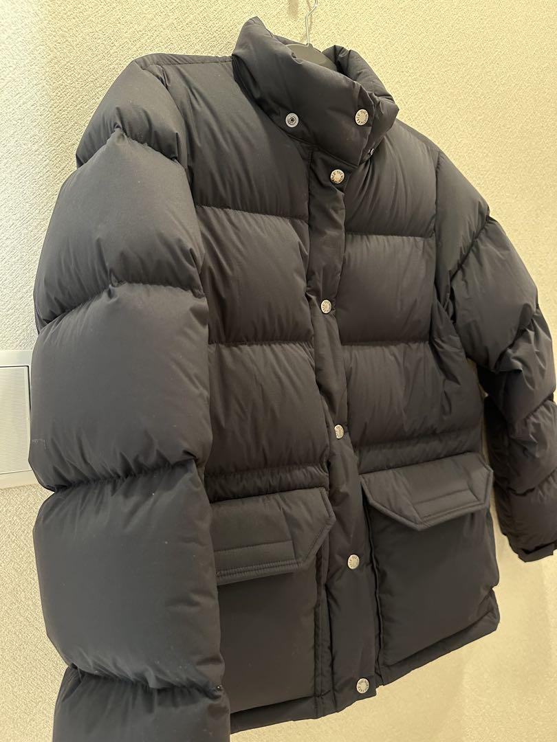 ぺぺ：THE NORTH FACE ブラック ダウンジャケット