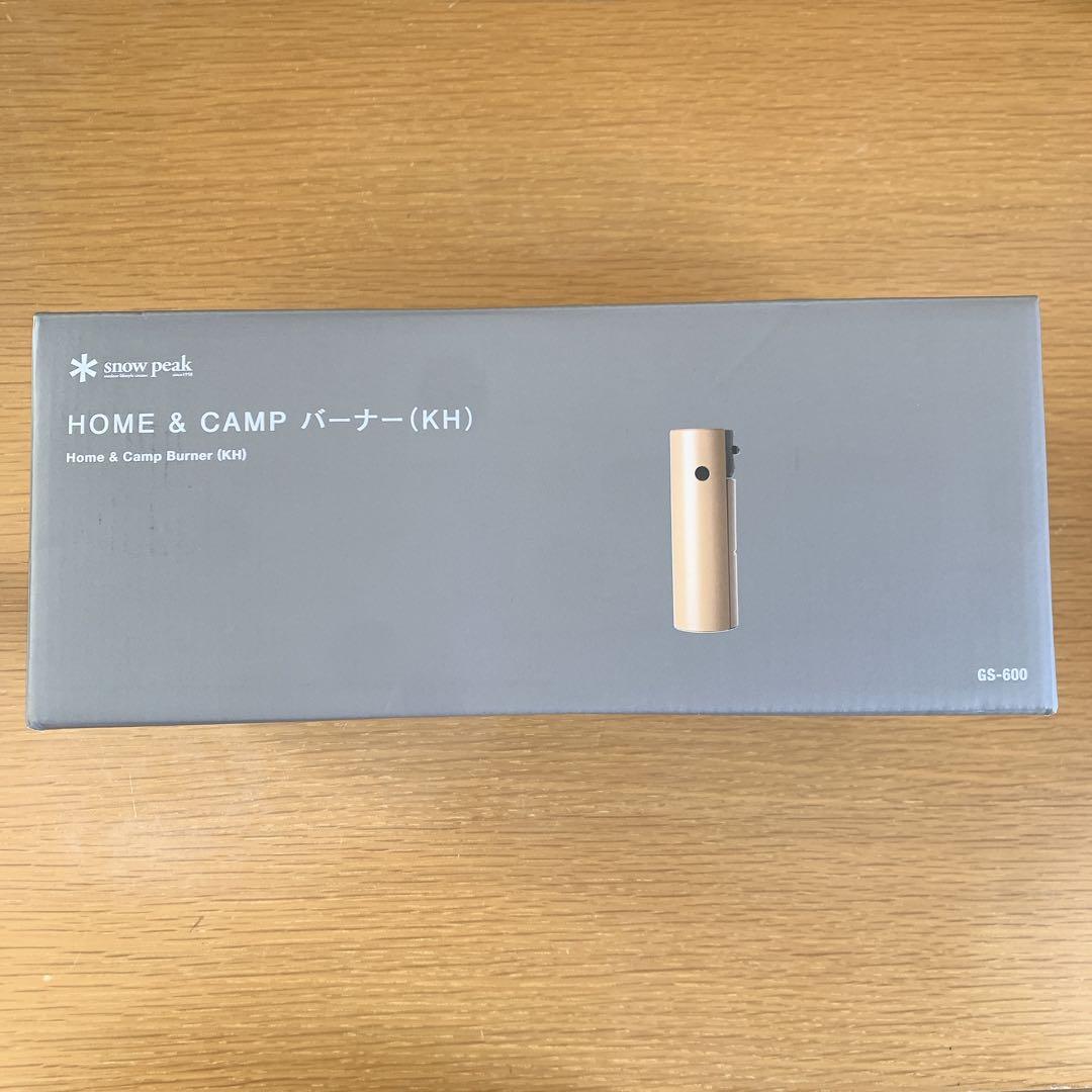 【未使用】snow peak HOME & CAMP バーナー (KH)