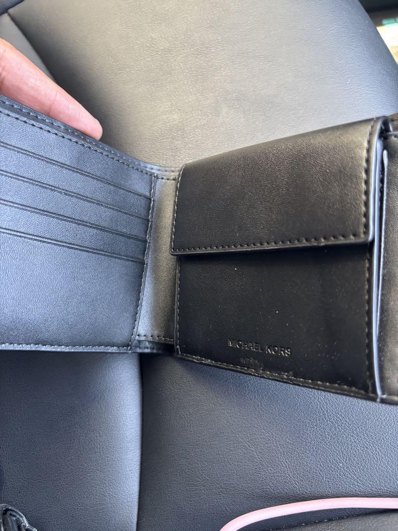 MICHAEL KORS 二つ折り財布 赤 黒