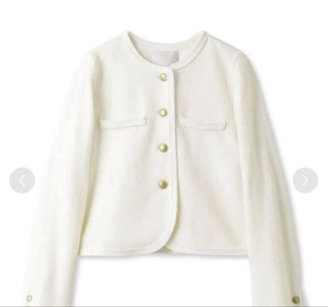 ⭐︎新品　CELFORD セルフォードツイードライクカットソージャケット