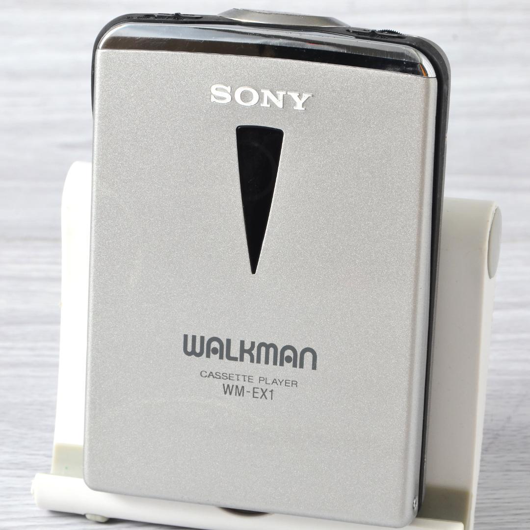 SONY カセットウォークマン WM-EX1 整備品 本体のみ シルバー SONY カセットウォークマン WM-EX1 整備品