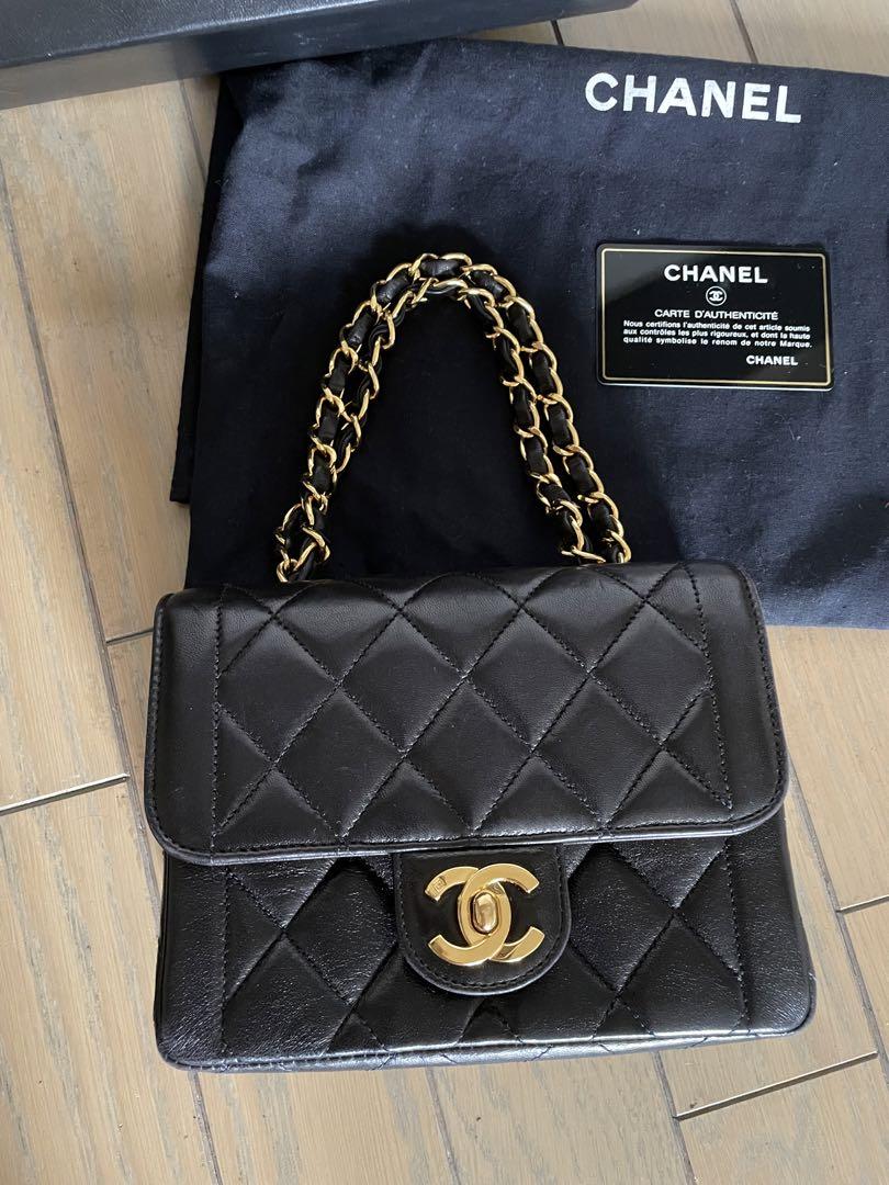 美品CHANELミニマトラッセ17ダブルチェーン希少ヴィンテージ