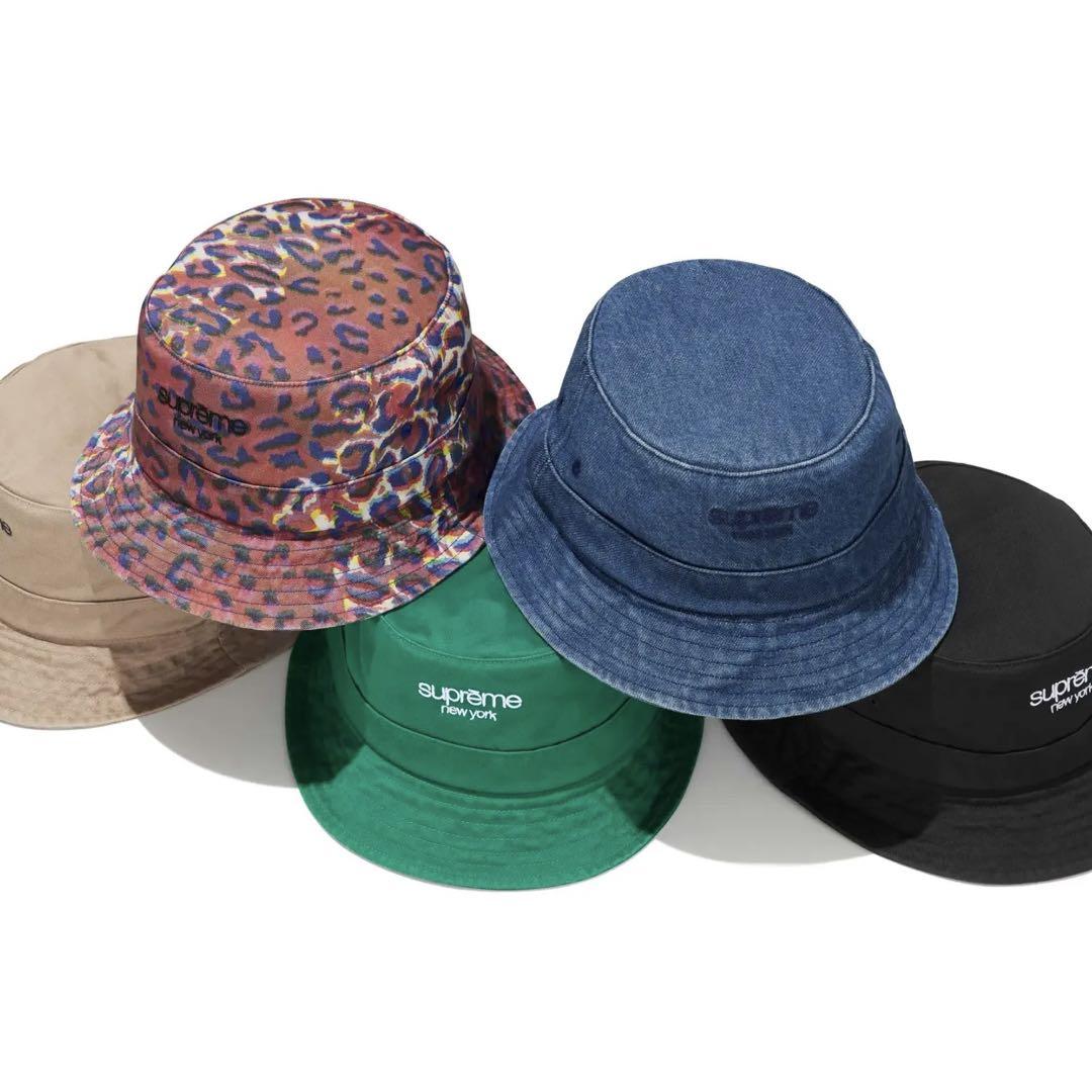 帽子 Supreme Classic Logo Crusher Leopard