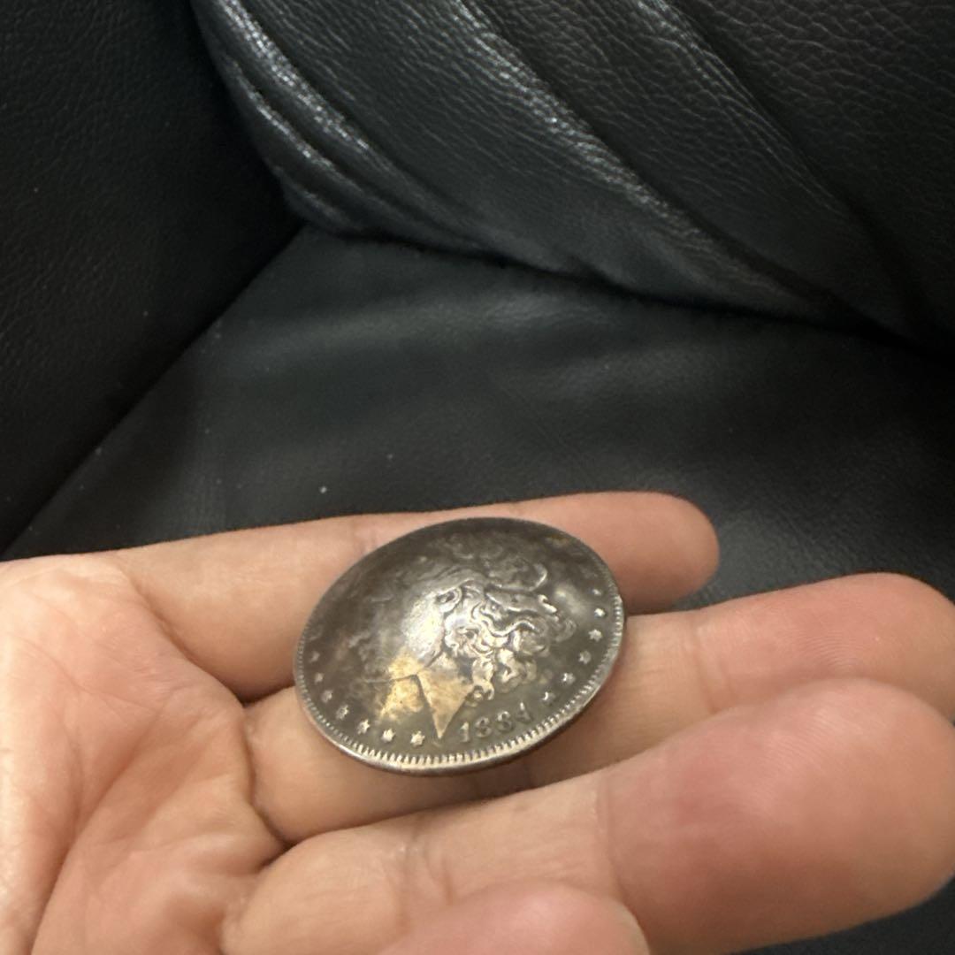 モルガン銀貨風コンチョ　モルガンコンチョ