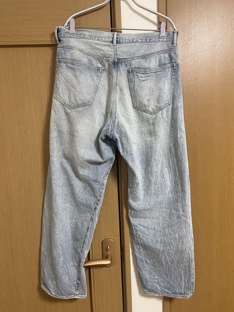 COMOLI デニム　5Pパンツ　Bleach comoli コモリ　ブリーチ