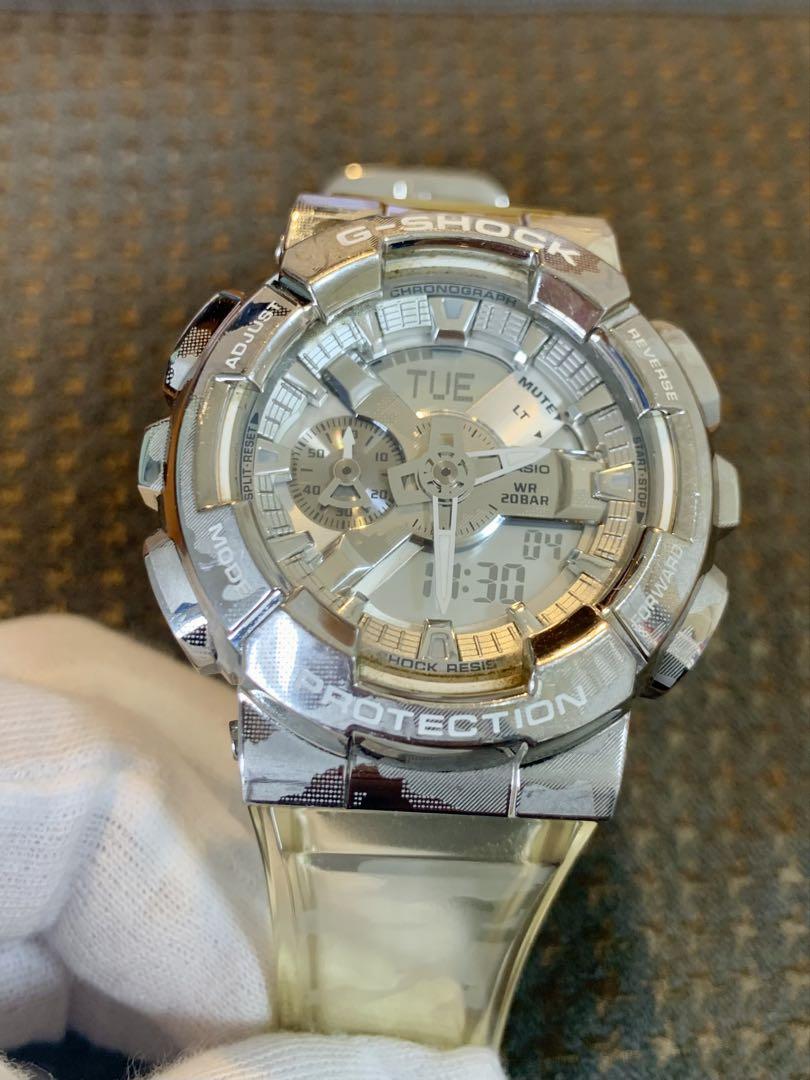 G-SHOCKスケルトンカモフラージュ CASIO GM-110SCM-1AJF