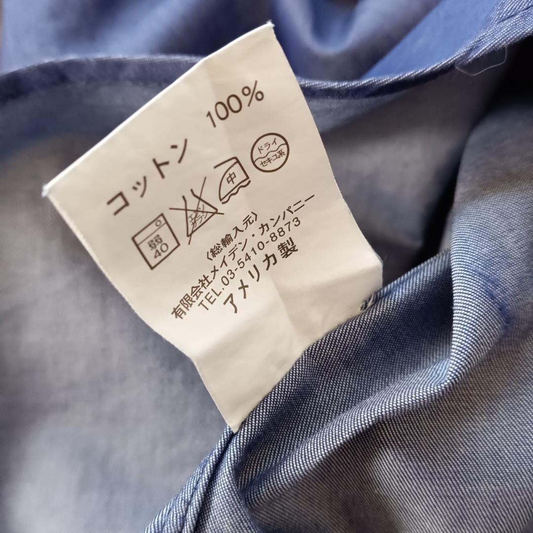 INDIVIDUALIZED SHIRTS　BDシャツ　USA製 X3556