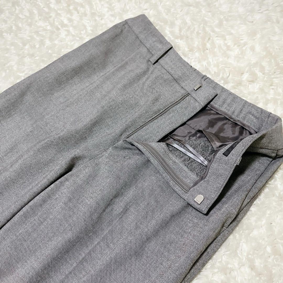 美品！LES MUES セットアップ WASHABLE ノーカラーセットアップ