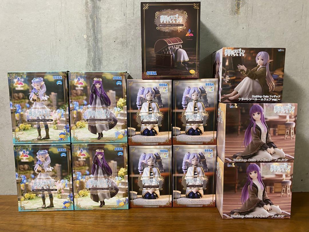 葬送のフリーレン プライズフィギュア まとめ売り 葬送のフリーレン】プライズフィギュア 9体セット まとめ売り