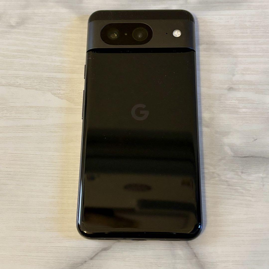 ［美品］GooglePixel8ブラック128GB SIMフリー 付属品 送料込