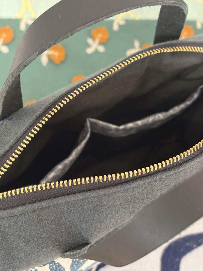 再販■ミナペルホネン■ハンドメイド■2way カステーラbag