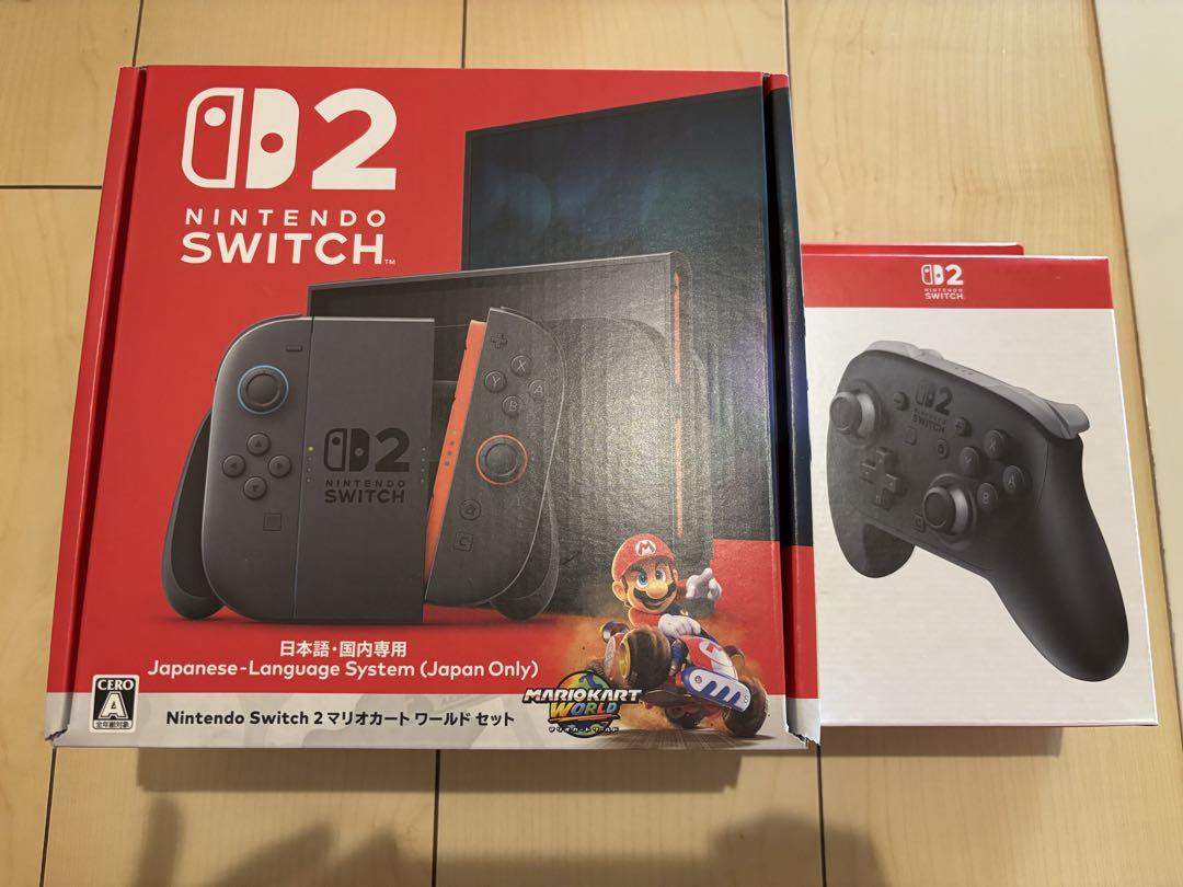 Nintendo Switch 2 マリオカート&プロコンセット 新品未開封