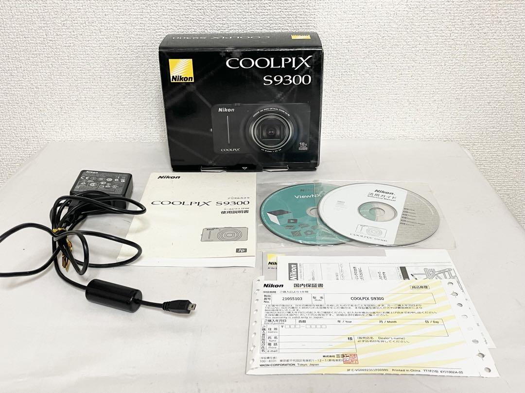 【ジャンク】　Nikon COOLPIX S9300 動作確認済