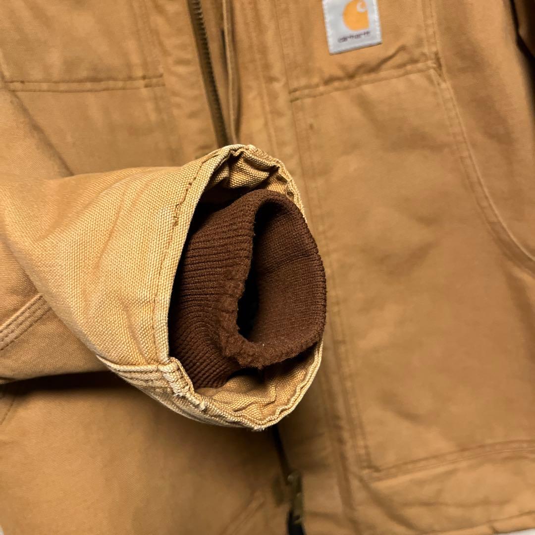 希少サイズ Carhartt トラディショナルジャケッ 中綿 ブラウン 希少サイズ Carhartt トラディショナルジャケッ 中綿 ブラウン