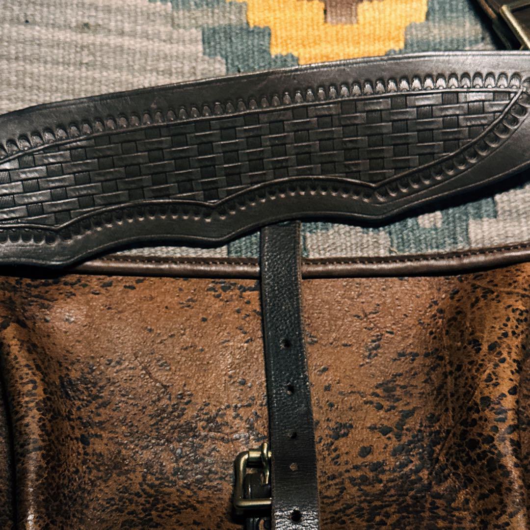 RRL ブランケット メッセンジャーバッグ