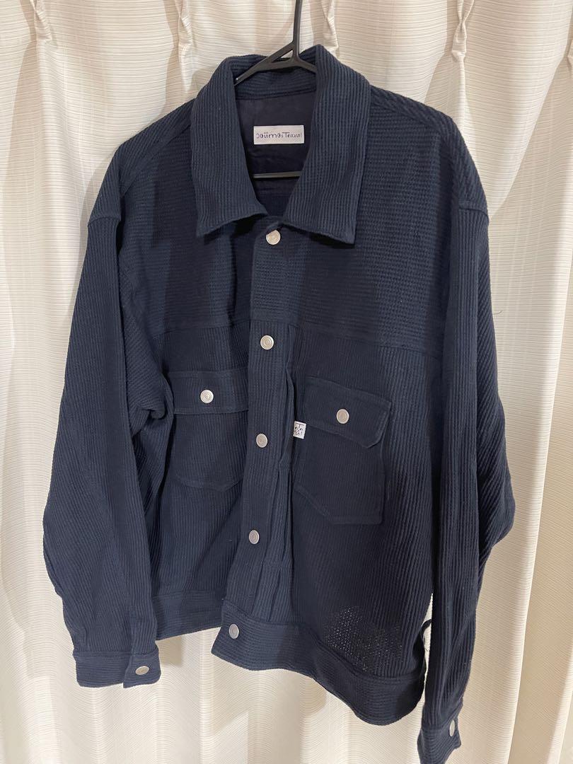 Cosmos Texas ワッフルジャケット　ネイビー XL cosmostexasワッフルセカンドジャケットサイズXLネイビー未使用